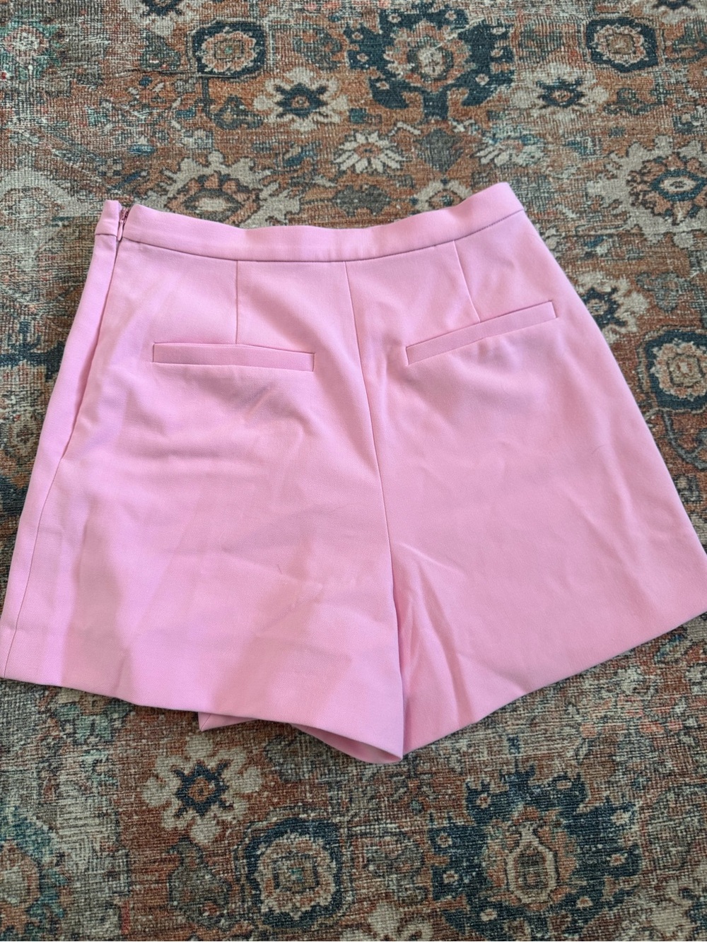 French Connection bubblegumPink mini Skort Shorts - Picture 2 of 4